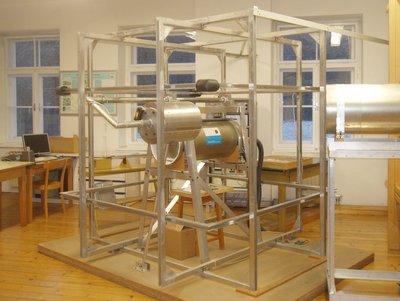 Eigenbauofen für die thermische Entmagnetisierung Eigenbauofen für die thermische Entmagnetisierung