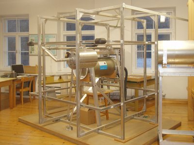 Eigenbauofen für die thermische Entmagnetisierung Eigenbauofen für die thermische Entmagnetisierung