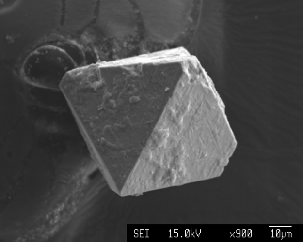 Magnetite; Photo: A. Lafner (Master thesis 2009)
