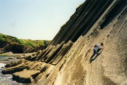 Cretaceous/Paleogene-boundary in Zumaya/Spain